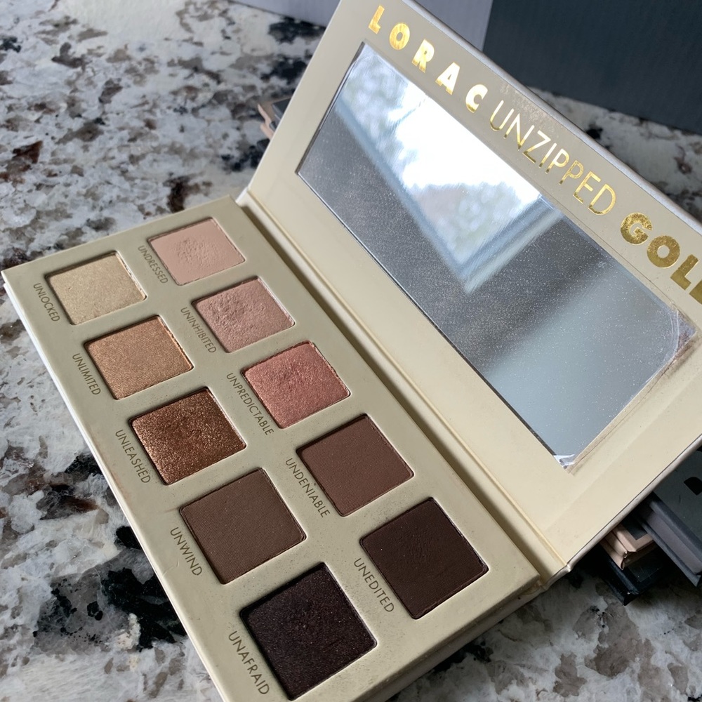 LORAC Unzipped Gold palette